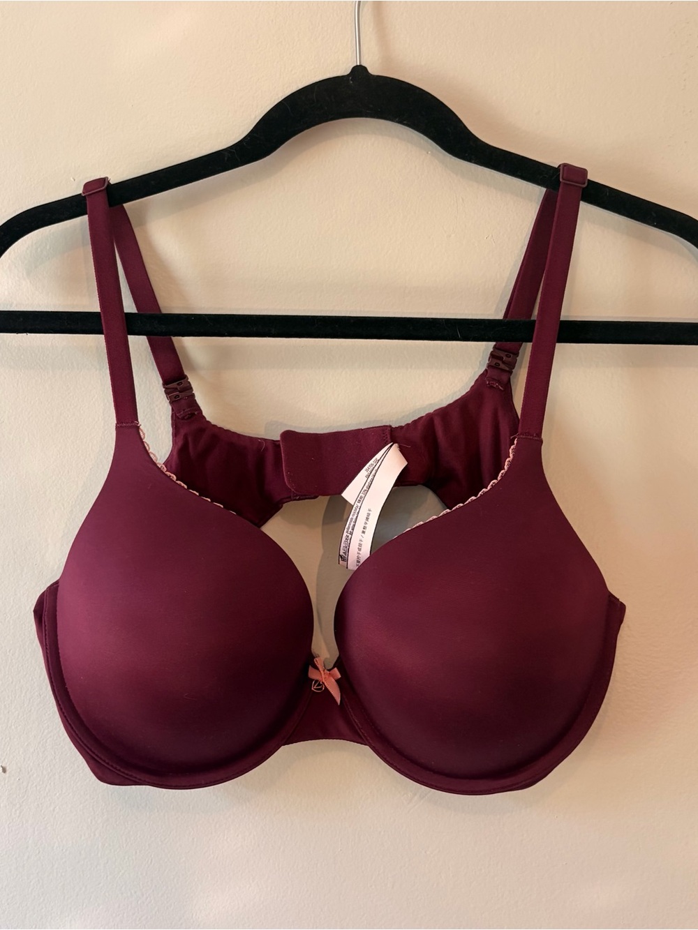 Victoria's Secret Wine Padded Underwire Bra